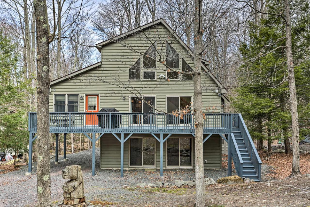 Peaceful Poconos Cabin With Lake Access And Views! Lake Ariel Exterior photo